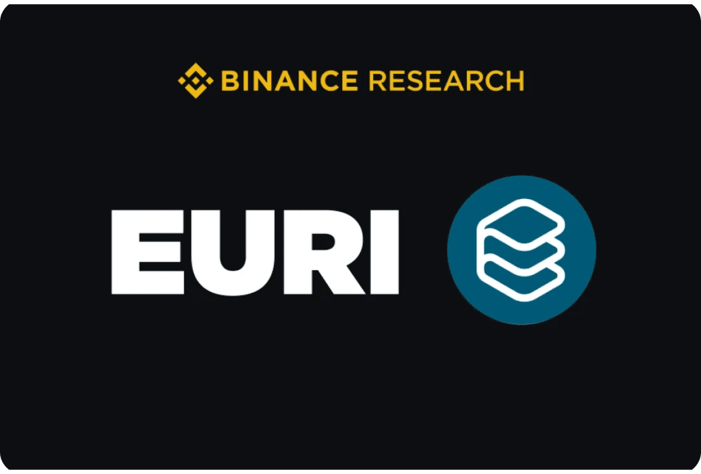 Binance launches $EURI stablecoin